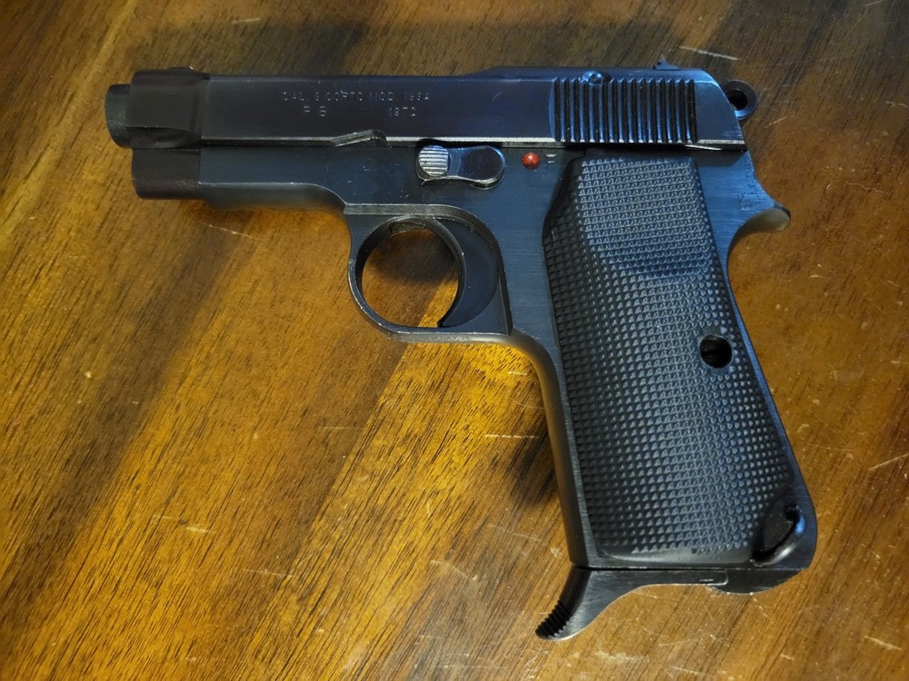 Beretta 1934 Grips Stipple Pattern (3D printed black)