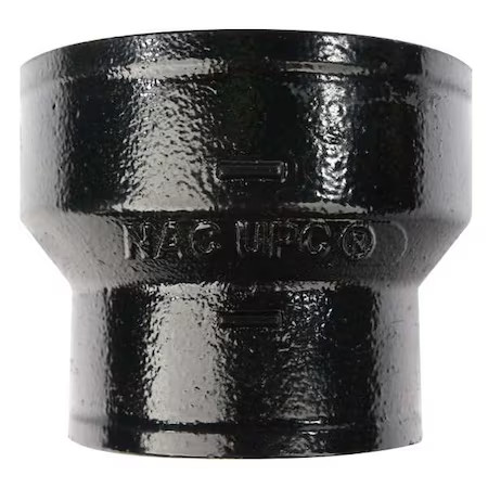 Reducing Coupling Short Increaser Reducer, 3" X 4" Pipe, Female Socket, Cast