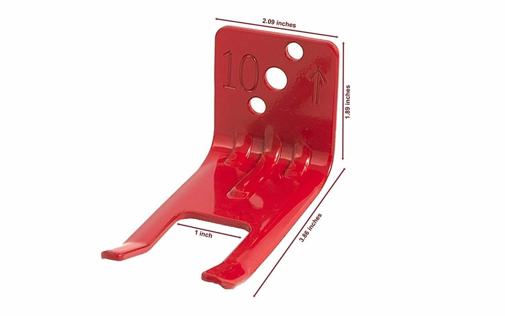 🔥🧯4-FORK STYLE WALL MOUNT 5,10, 20 lb.SIZE FIRE EXTINGUISHER (AMEREX) BRACKETS