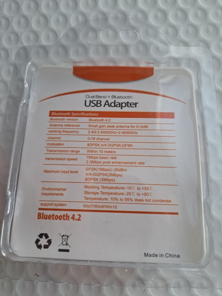 2 USB Adapters. Dual Band + Bluetooth