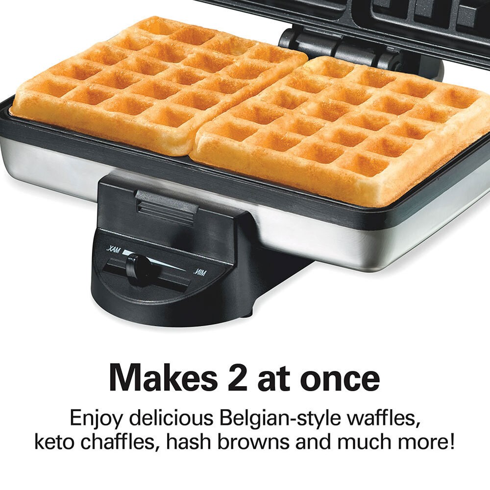 Hamilton Beach 26009MN Belgian Style Waffle Maker