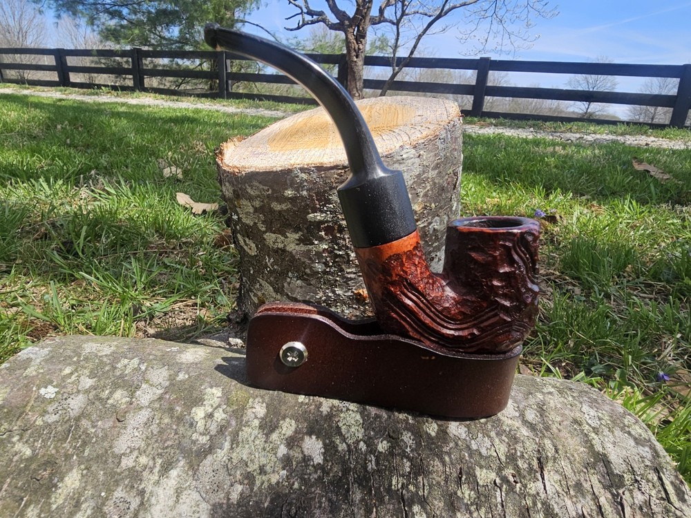 Jobey Shellmoor Oom Paul Rusticated Estate Pipe