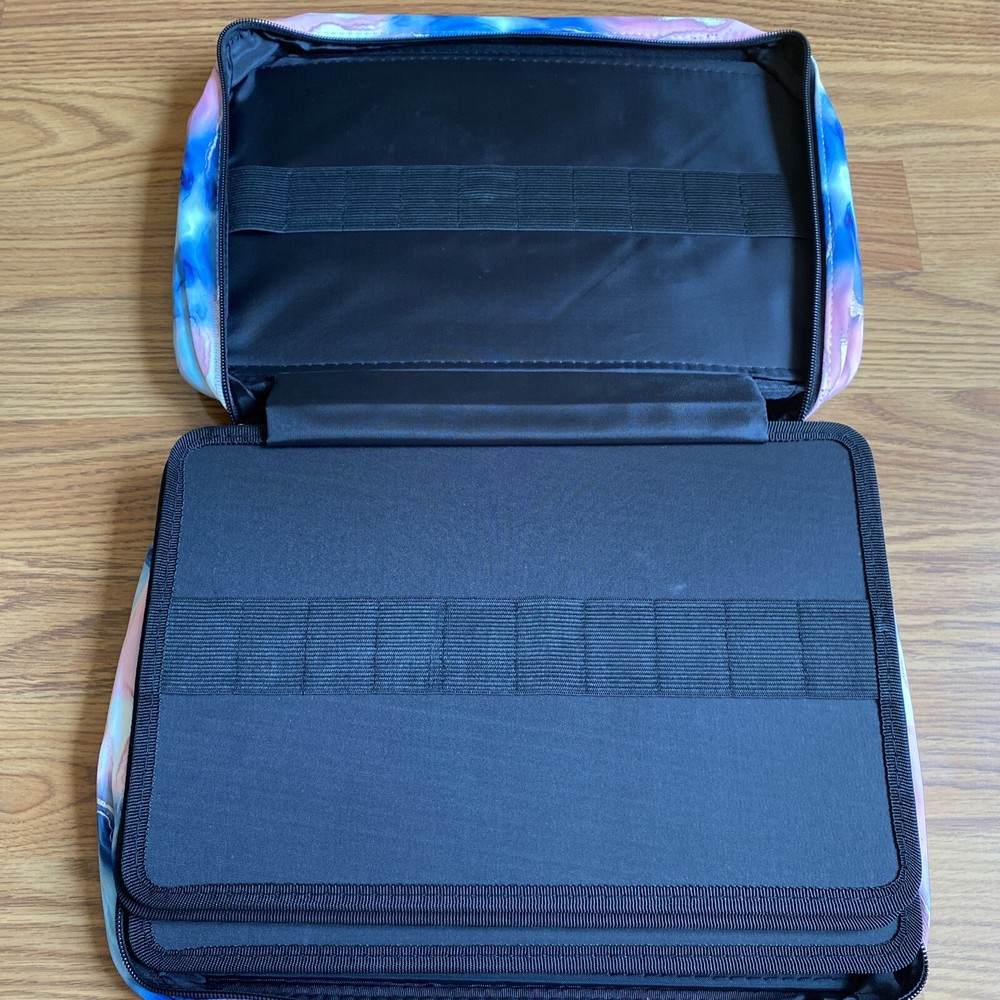 Soft Sided Zippered Pencil Case With 100 Pencil Capicity