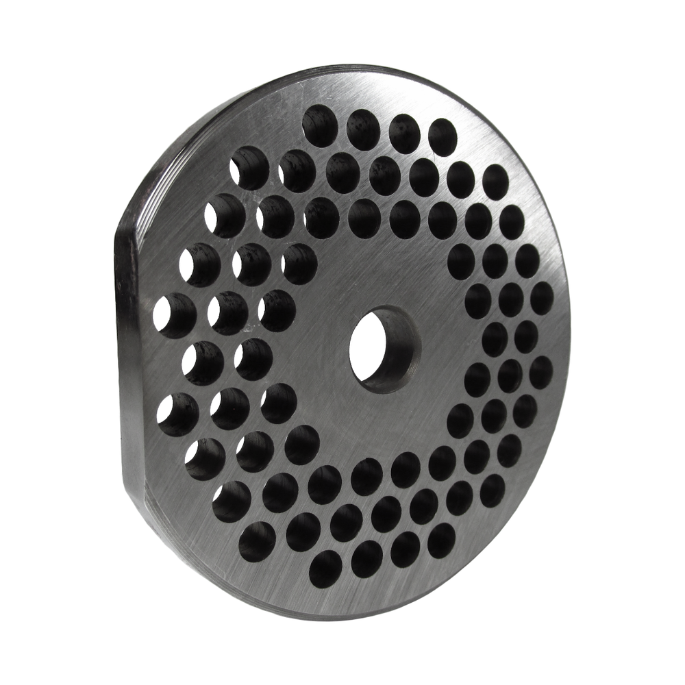 GRINDER PLATE #12 - 3/16 HOLE W/ 1 FLAT EDGE
