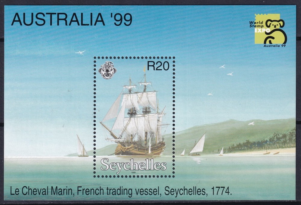 Seychelles 1999 Ships MNH Block