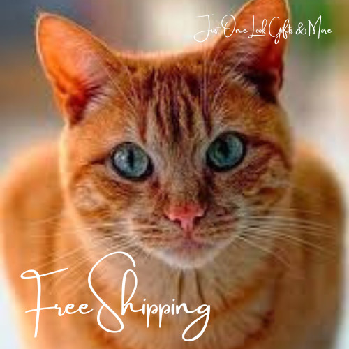 Orange Tabby Cat Keychain 2"x 3" ~ New