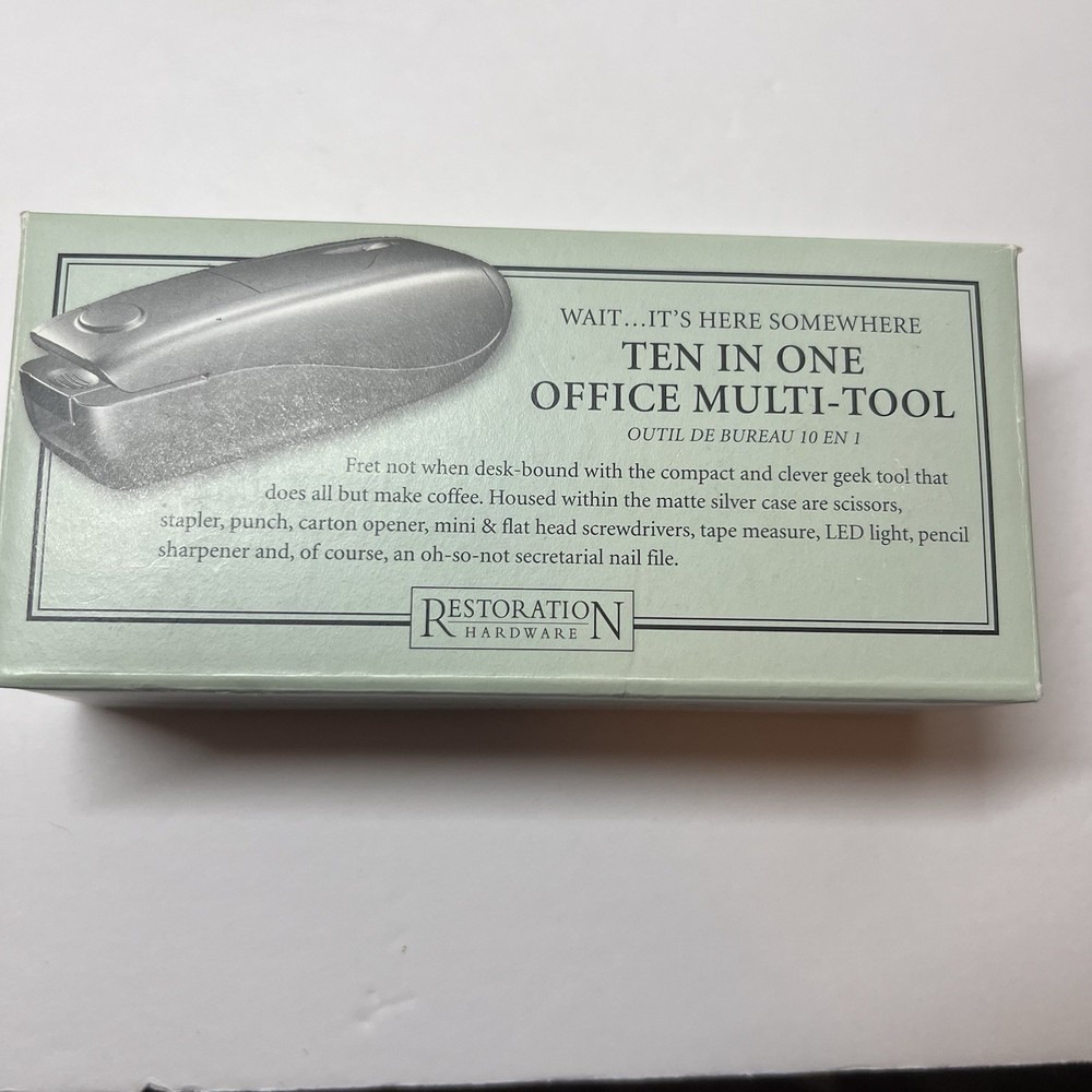 restoration hardware 10 in 1 office tool