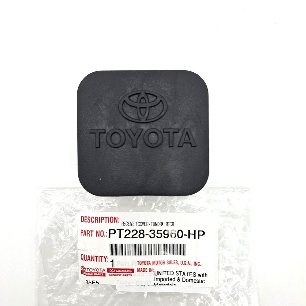 GENUINE OEM TOYOTA TOW TRAILER 2INCH HITCH COVER PLUG  PT228-35960-HP