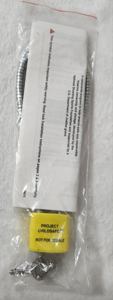 Project ChildSafe Gun Lock "New in Package"