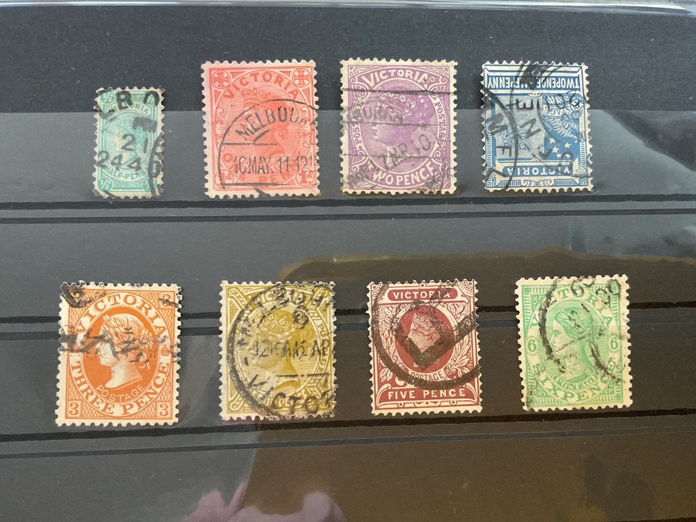 Victoria  Australia mounted mint or used stamps   B3672