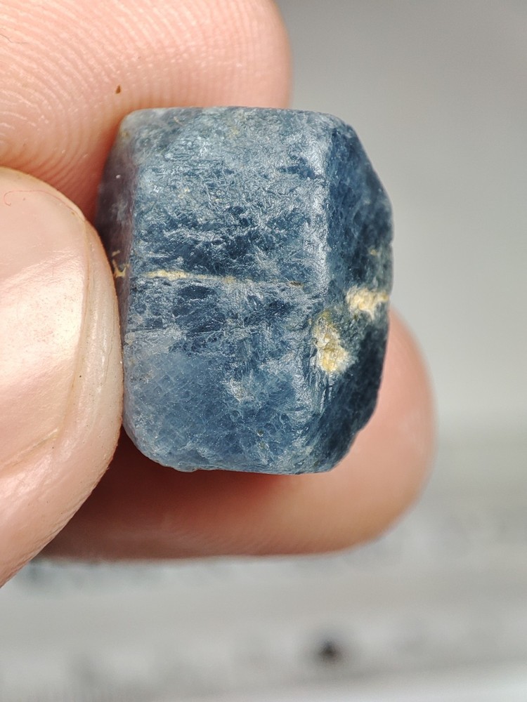 Rough Sapphire crystals , Having Good Luster & Nice Color.