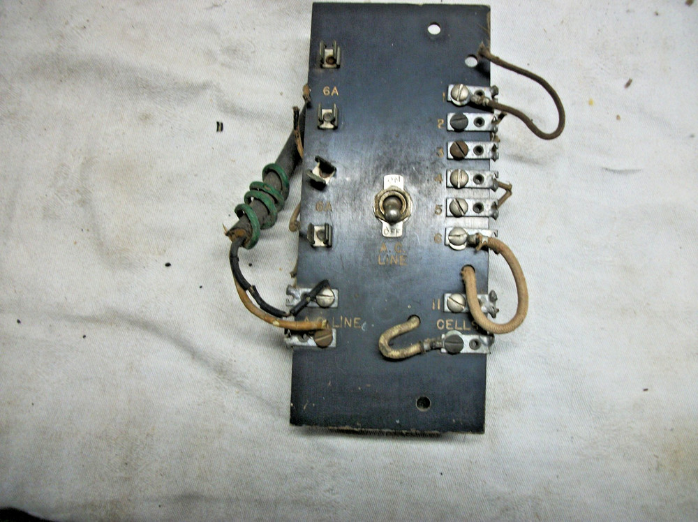 Two old (1950?) electrical/communication devices