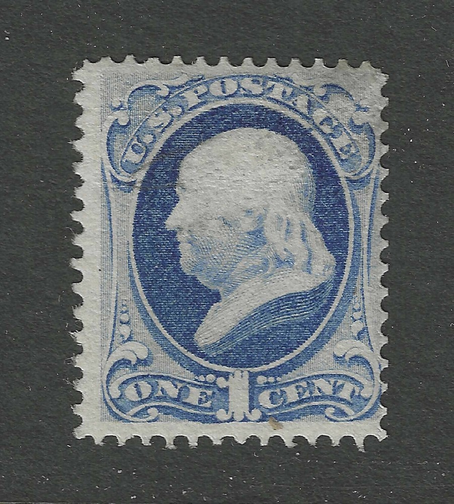 USA Scott # 156 VF Hinged US Stamp