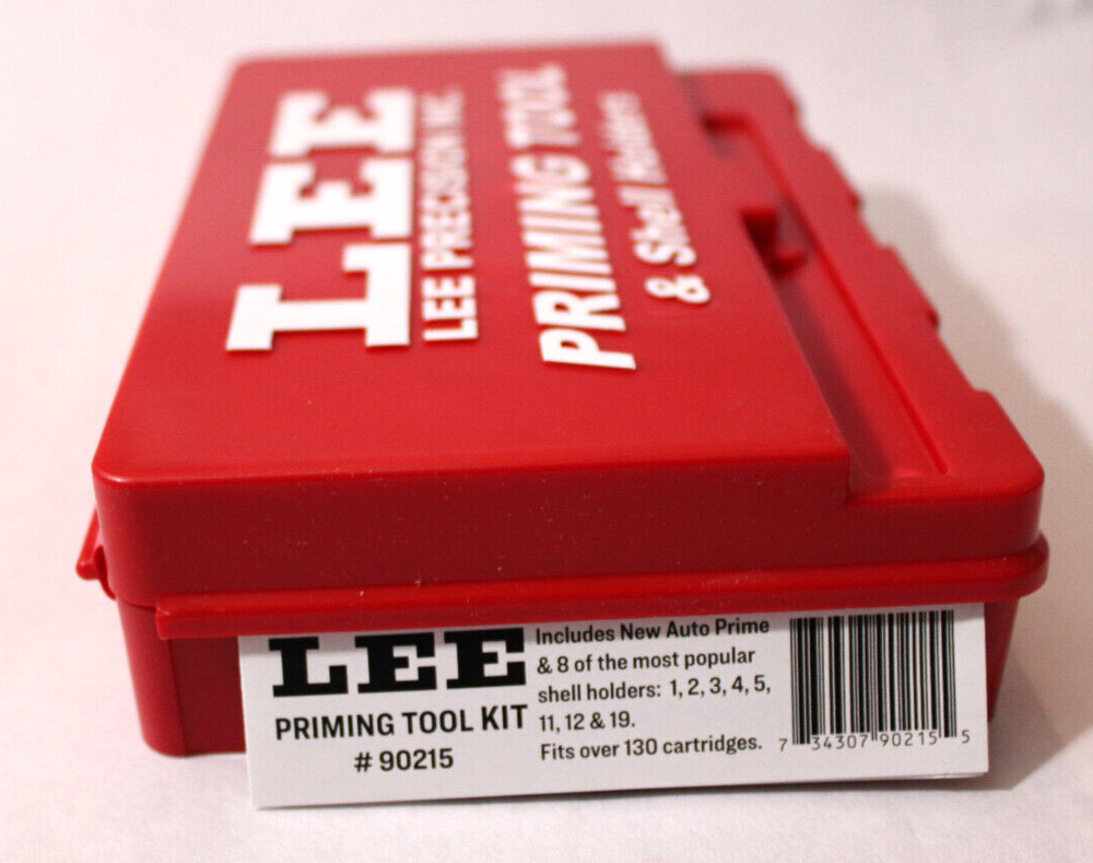 LEE 90215 Priming Tool Kit With 8 Shellholders (Ships Fast Insured)