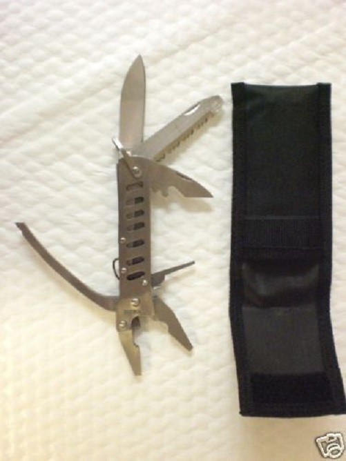 SET OF 2  MULTIPURPOSE MULTY FUNCTION KNIFE WITH CASE