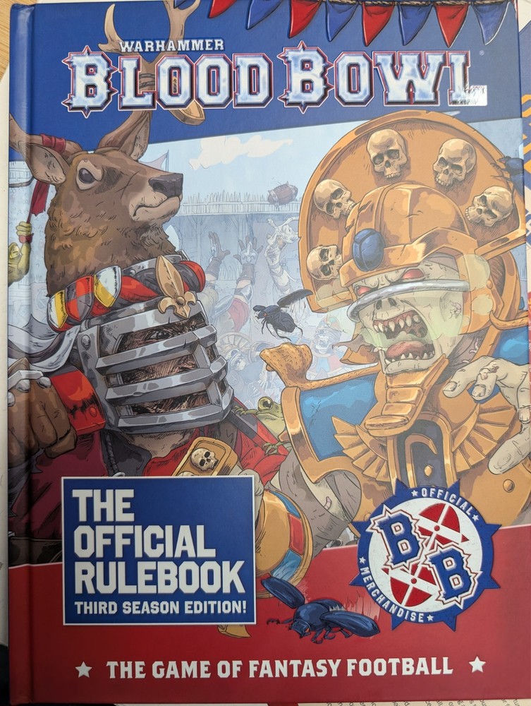 Blood Bowl Third Season Rulebook and Reference Sheets, GW