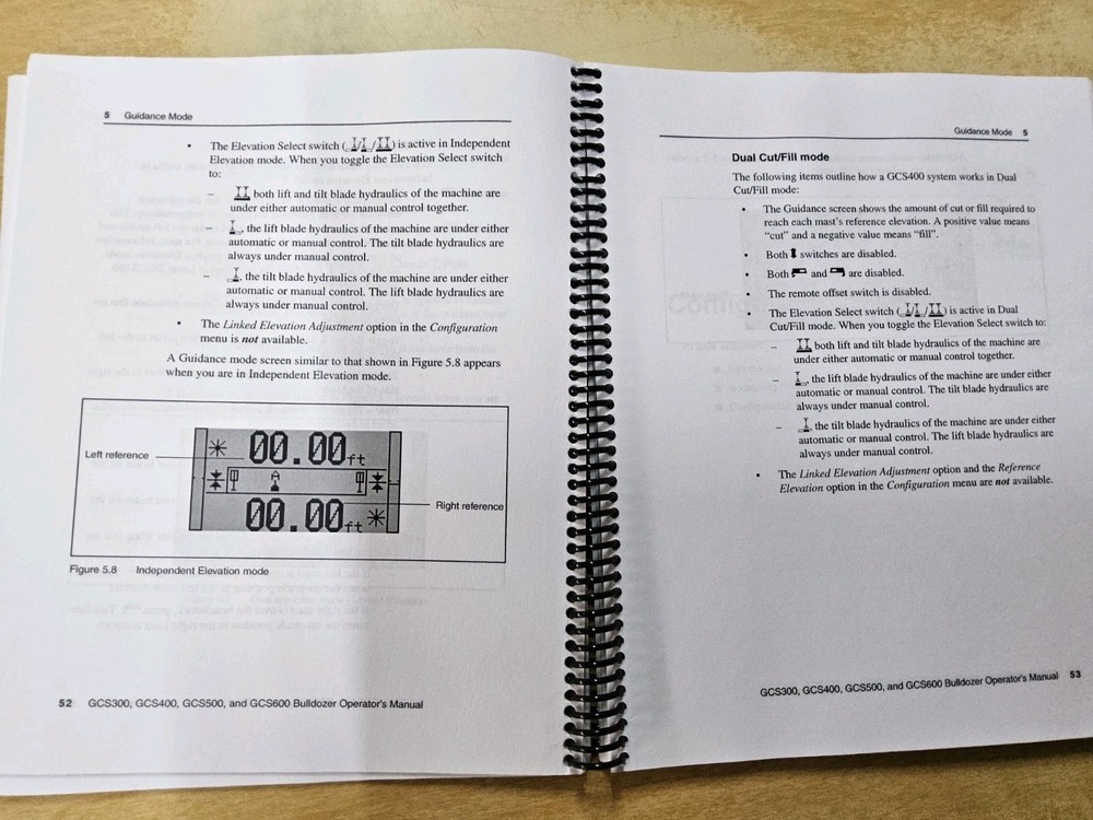 Trimble Operator's Manual, GCS300, GCS400, GCS500, GCS600 Grade Control System