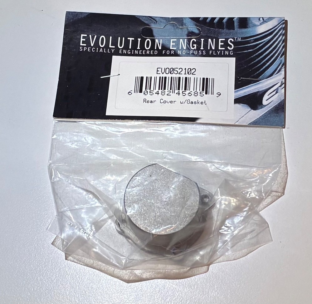 New - Evolution 60 NX Crankcase Back Plate / Cover Plate