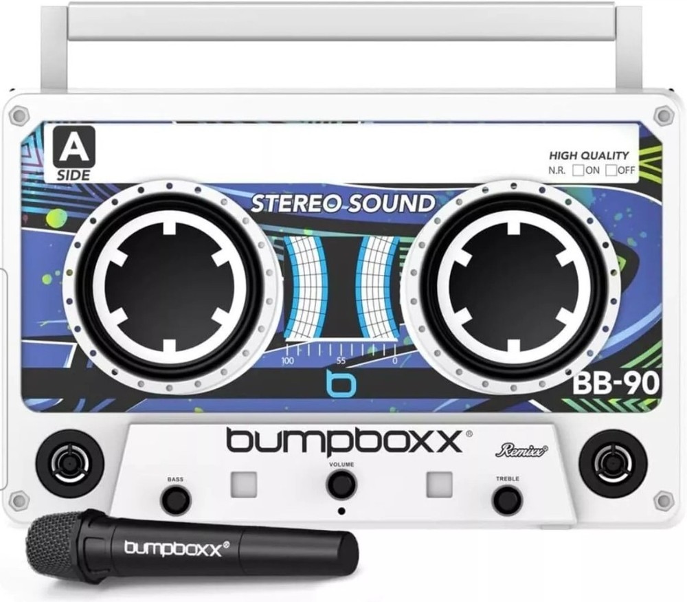 Bumpboxx Remix Bluetooth Speaker - White Frost