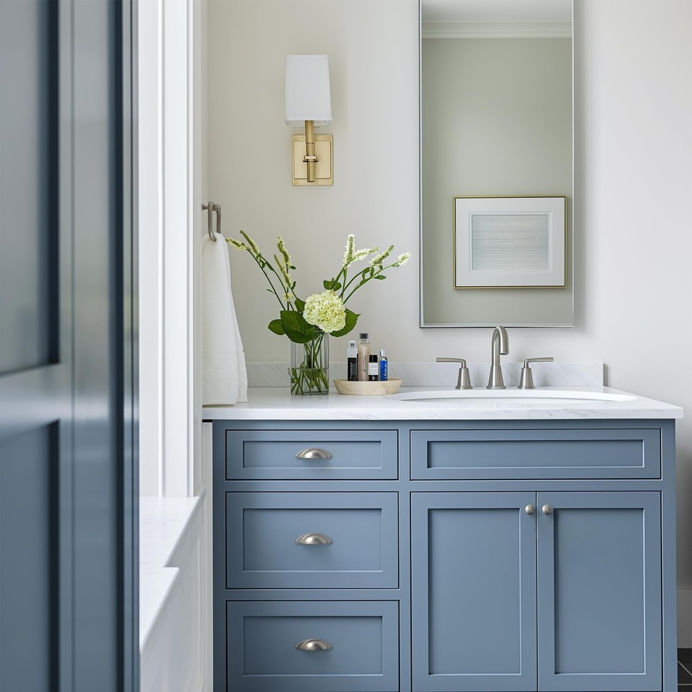 HESTIA HARDWARE 10 Pack | 2.5 Inch Drawer Pulls Satin Nickel Cabinet Pulls an...