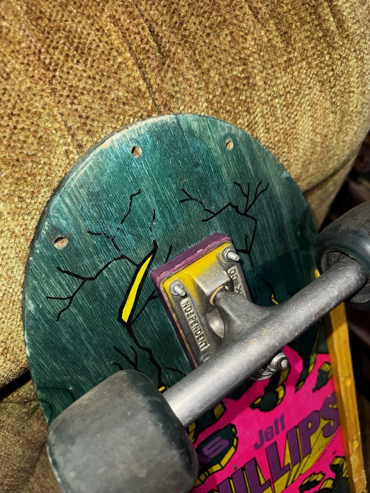 Sims Jeff Phillips Pro Model Vintage Skateboard