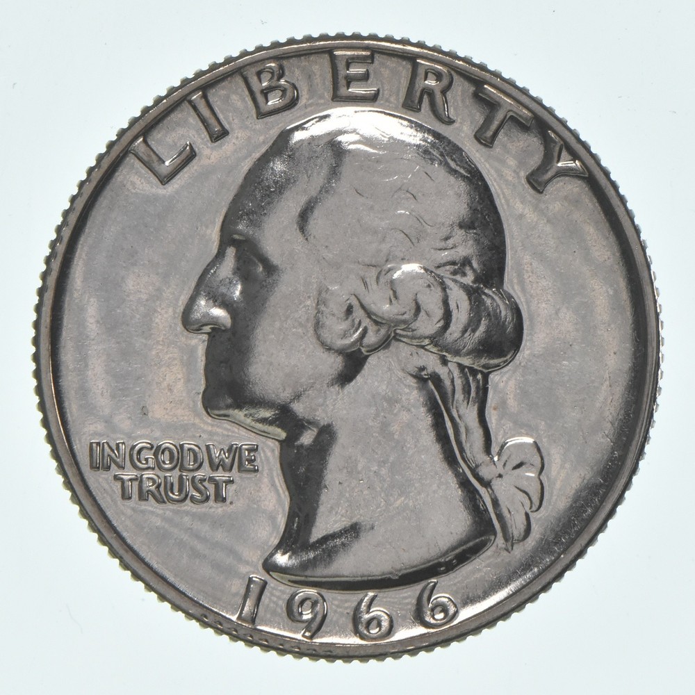 1966 Washington Quarter SMS