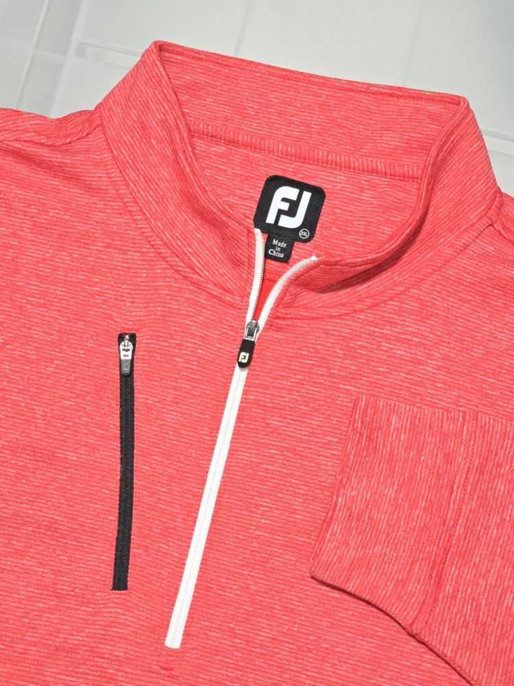 Footjoy Golf Pullover 1/4 Zip Men Size 2XL