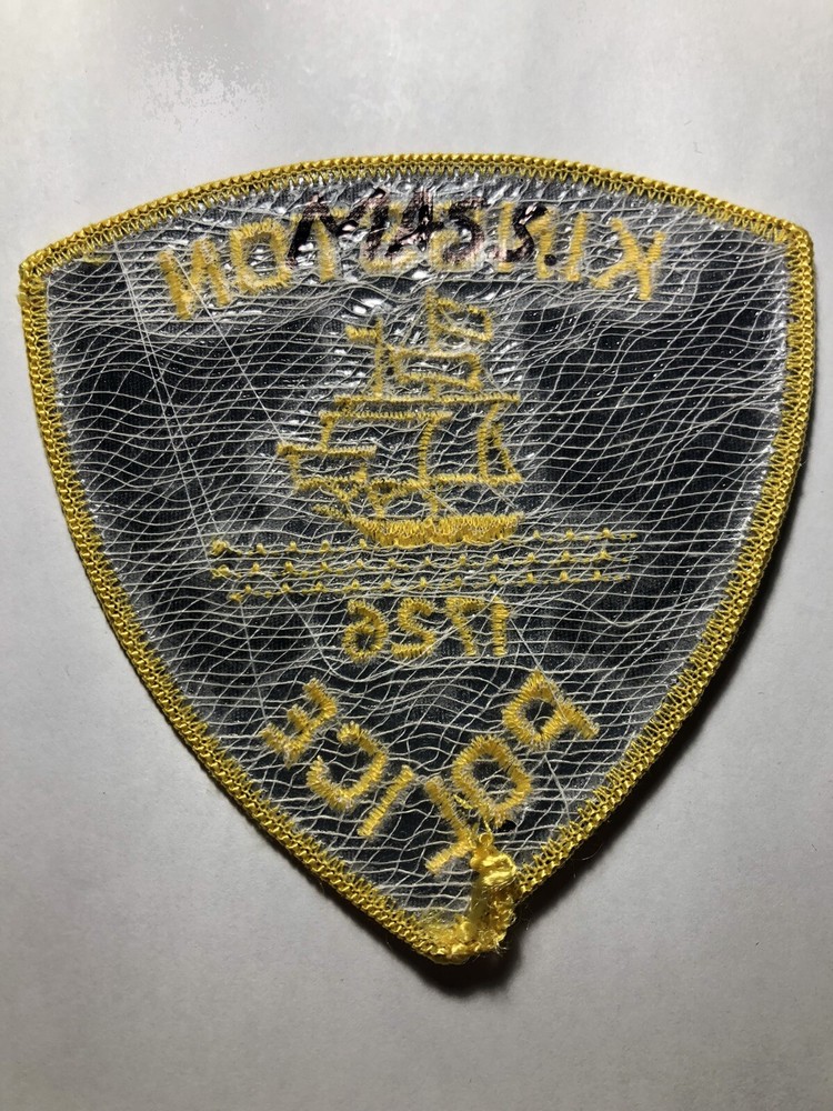 Kingston Massachusetts Police Patch