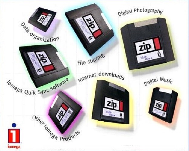 Iomega 100MB ZIP Disk Software Ver 8.00.178 Year 2000