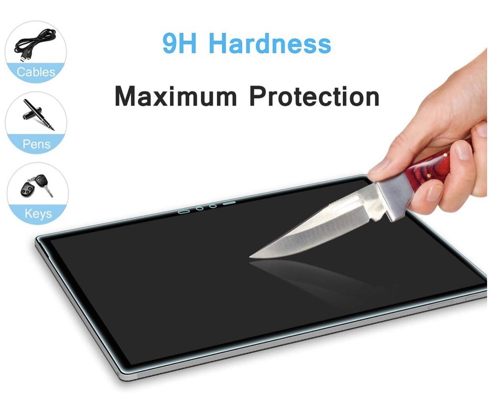 adeway tempered glass screen protector for surface book 2 13.5inch 2pack