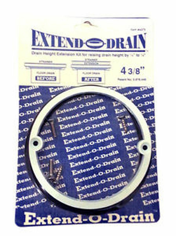 Extend-O-Drain 4-3/8" Shower Drain Height Extension Kit