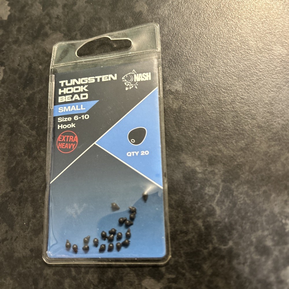Nash Tungsten Hook Beads Small Hook Size 6-10