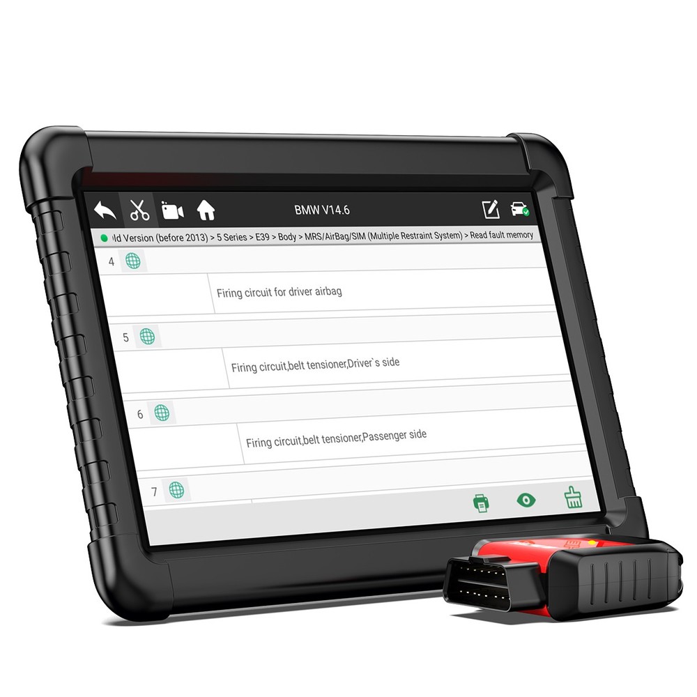 ANCEL X6 Car Diagnostic Tool Bidirectional All Systems OBD2 Scanner Code Reader