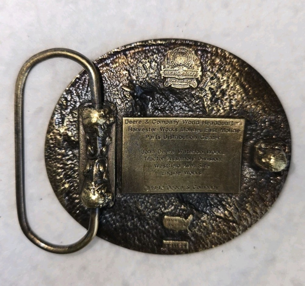 John Deere Fly In 92-93 Belt Buckle