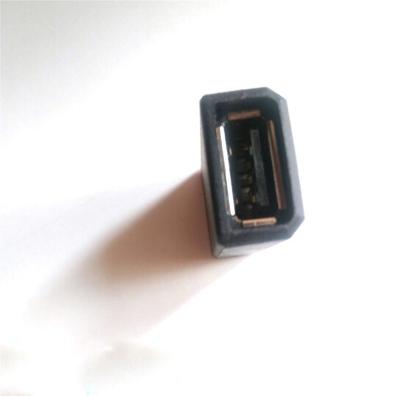 Wireless Mouse Accessories Black Micro-USB to USB Extension Port Adapter