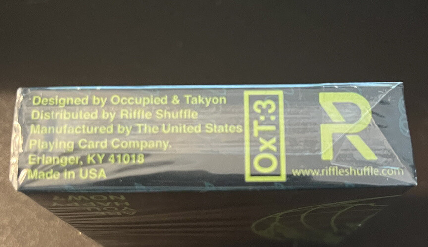 Axis by Riffle Shuffle Playing Card Co