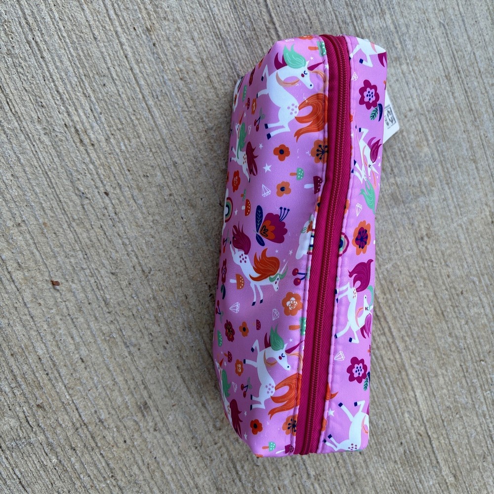 Pink Unicorn Pencil Pouch