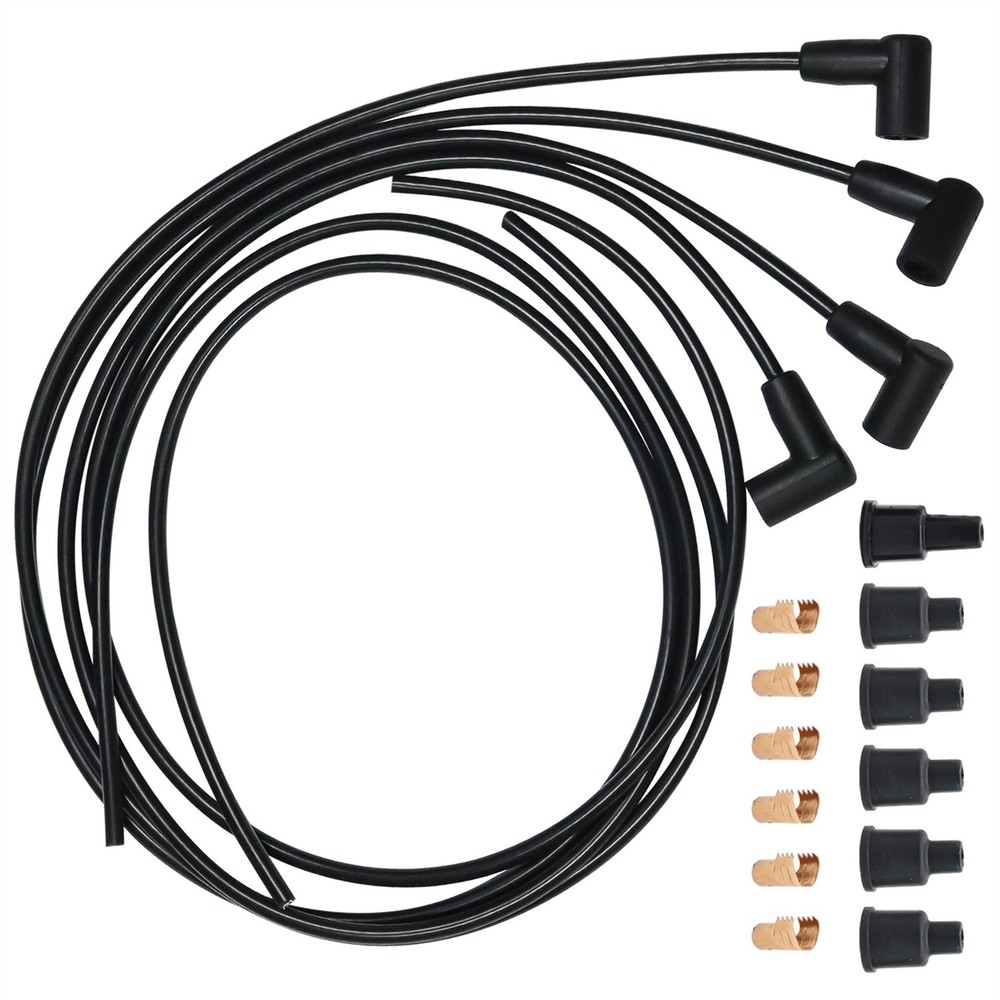 Fits Ford 2N 9N 8N Tractor Front Mount Copper Core Spark Plug Wire Set 9N12259B