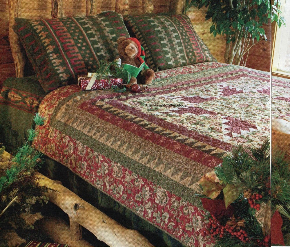 Cranberry Flurry Quilt Pattern Pieced SM