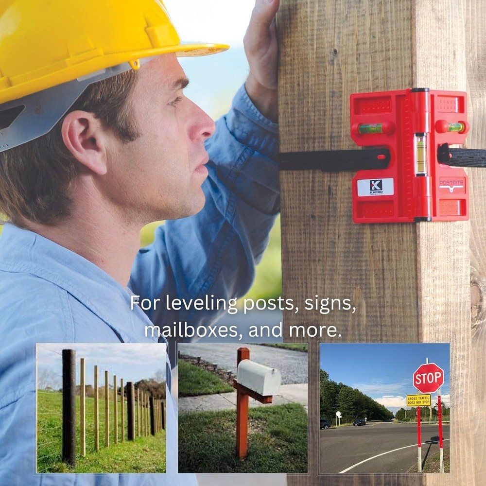Kapro 340-08D Magnetic Folding Post Level Postrite - Magnetic
