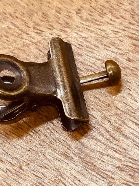 Bronze mushroom brads (50 count)