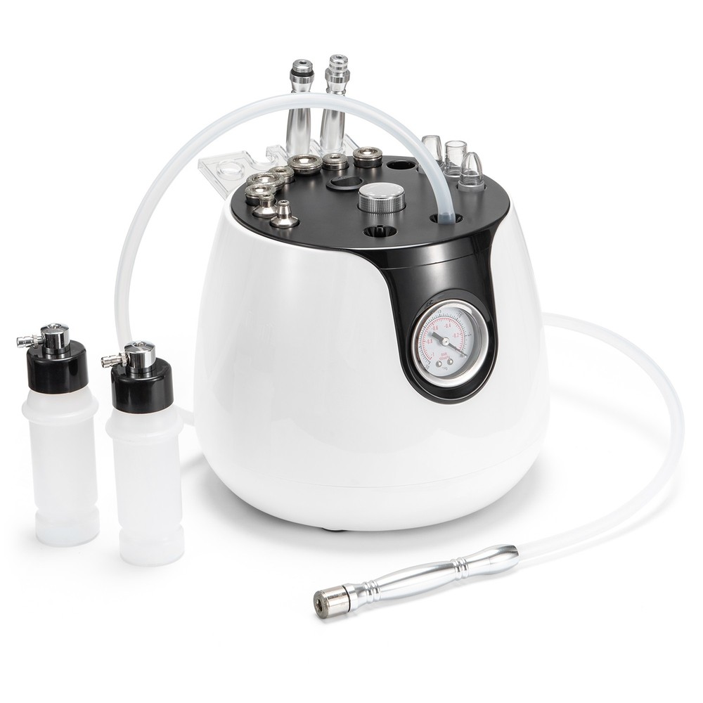 Diamond Microdermabrasion Device Vacuum Blackhead Extractor 9 Diamond Tips