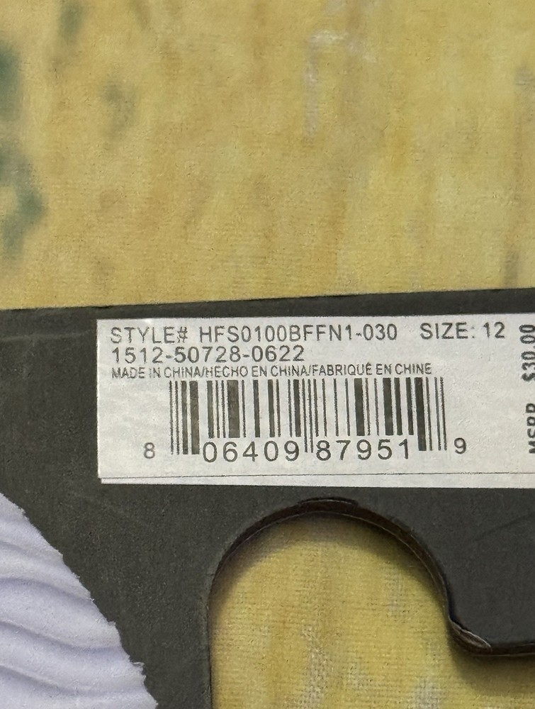 Hurley Flip Flops Mens Size 12
