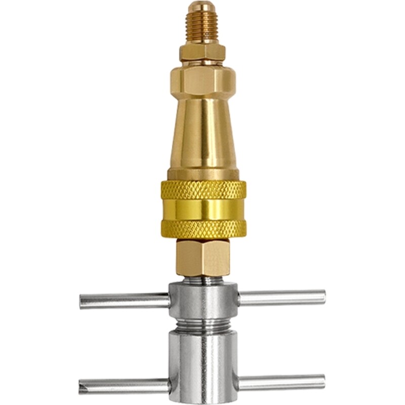Fridge Refrigerants Refill Adapter Quick Coupling Accessory for Refrigerants
