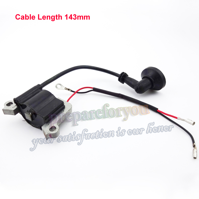 Scooter Bikes Ignition Coil Spark Plug For 43cc 49cc 2 Stroke Engine Mini Pocket