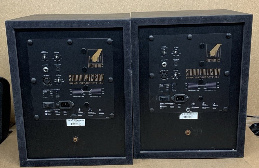 Event ASP8 Studio Precision 8 Active Studio Monitor - Pair - Piano Black -Tested