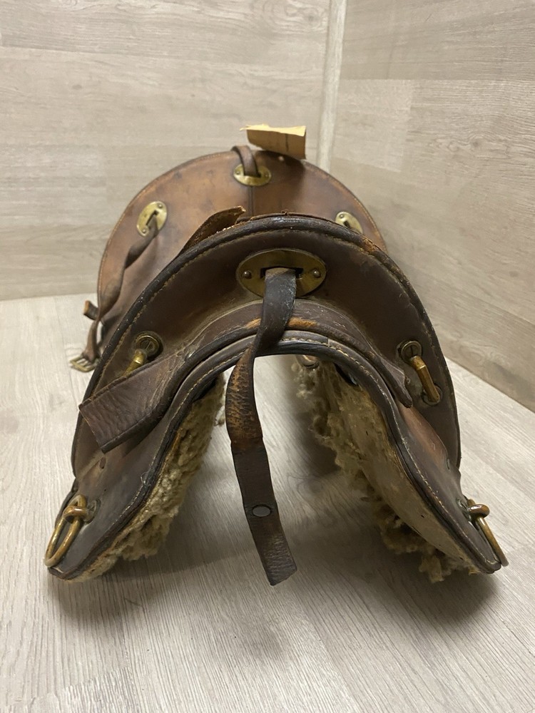 Rare McClellan Calvary Saddle 1902-1908 Authentic! Has Stampes (See Desc)