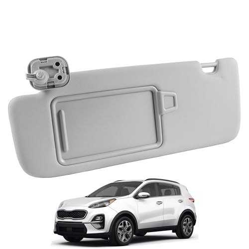 Driver Side Sun Visor Compatible with 2017 2018 2019 2020 2021 2022 KIA Left