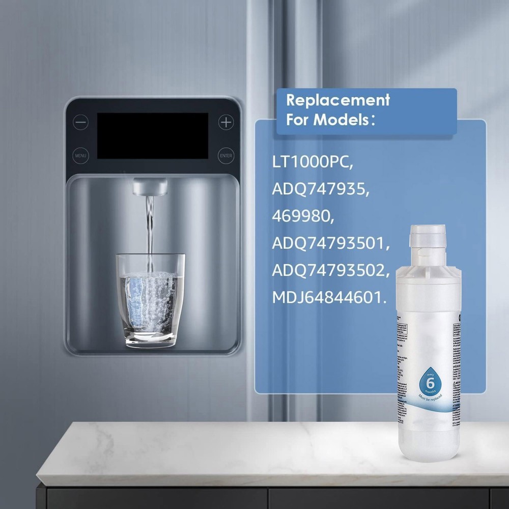 Refrigerator Water Filter ADQ747935 For LG LT1000P LT1000PC LT1000PCS Models