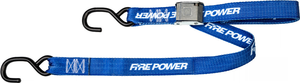 Fire Power 1.5" Tie-Down Blue 2/Pk